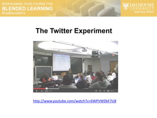 The Twitter Experiment




http://www.youtube.com/watch?v=6WPVWDkF7U8
 