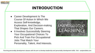 What is a Career Development Plan? | PPTX