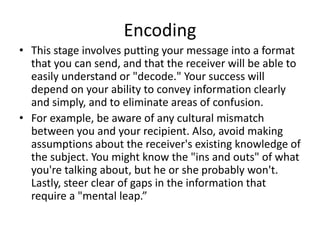 Communication is the sending and receivi | PPT