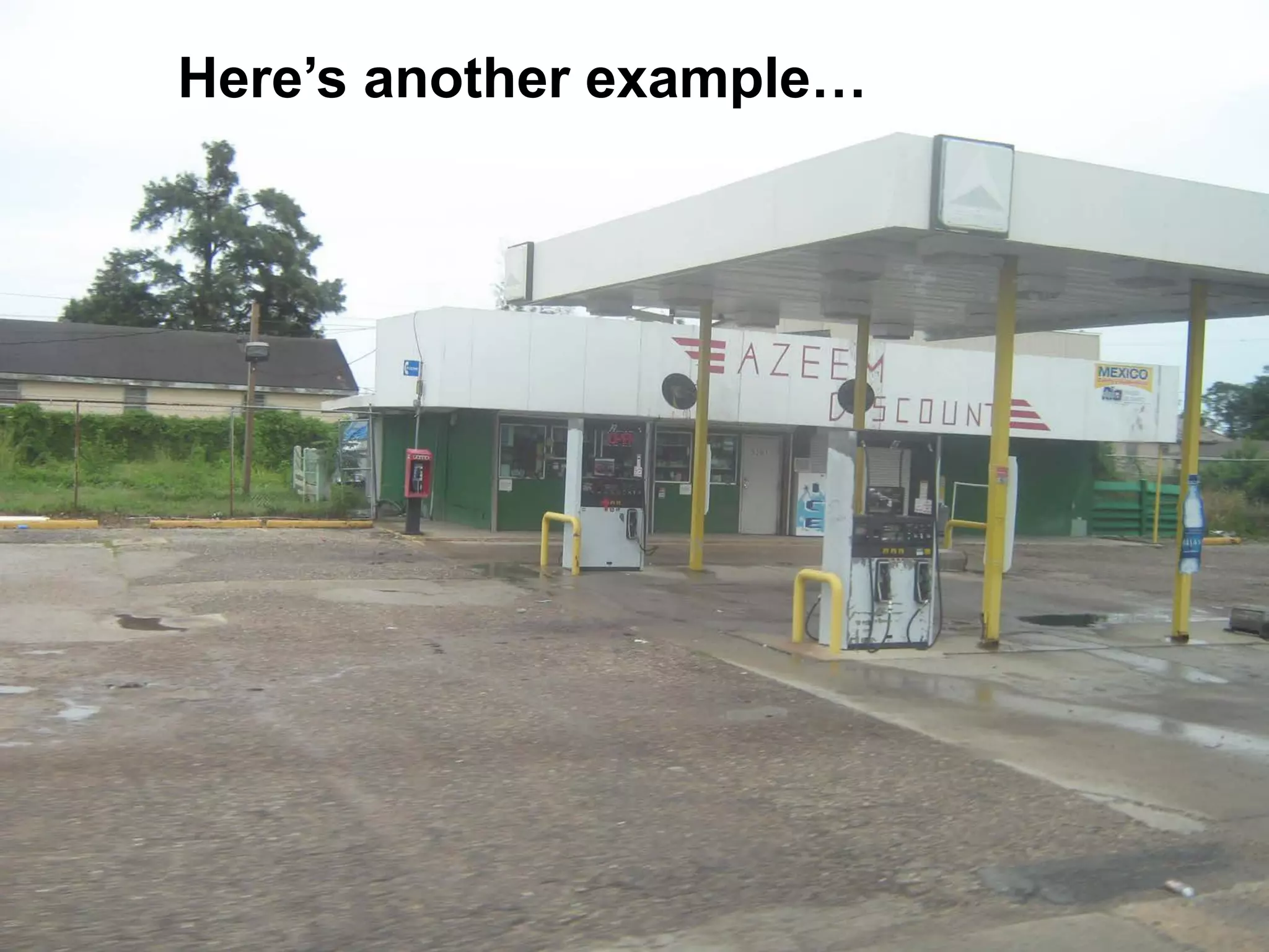 Here’s another example…
 