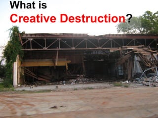 What is
Creative Destruction?
 