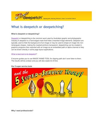 What is-deepetch-or-deepetching-service