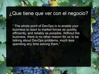 Procedimientos Tenemos que modificar los procedimientos actuales. Una vez más, nuestro objetivo es evitar situaciones como esta: 