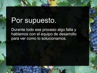 Refleja (a mano) los cambios en la configuración necesarios. 