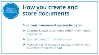 What is Document Management