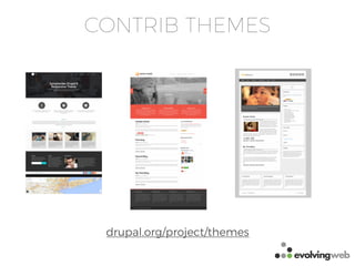 CONTRIB THEMES
drupal.org/project/themes
 