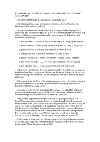 What is Exegesis? | PDF