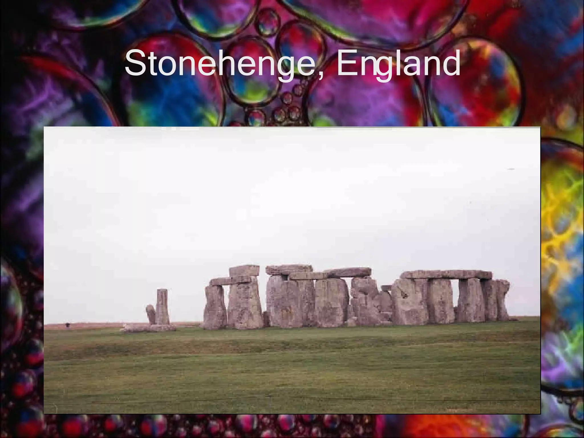 Stonehenge, England 