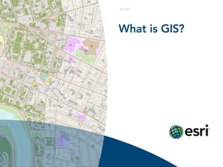 July 2012

What is GIS?

 