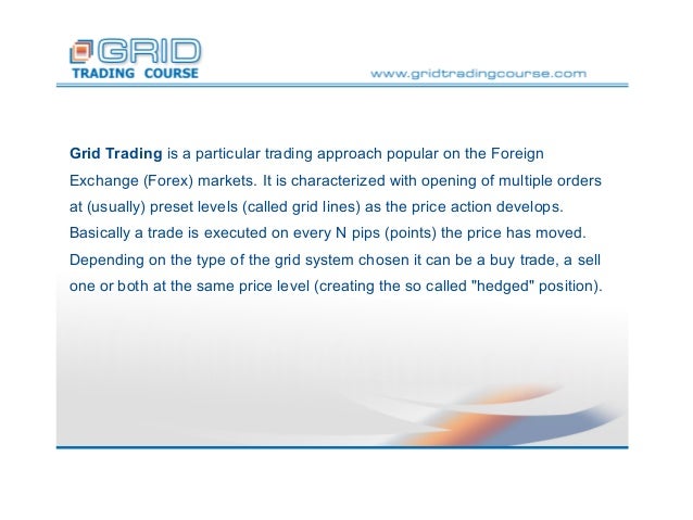What is grid trading system forex