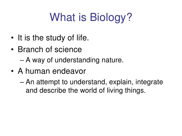 what is life ppt_ch01