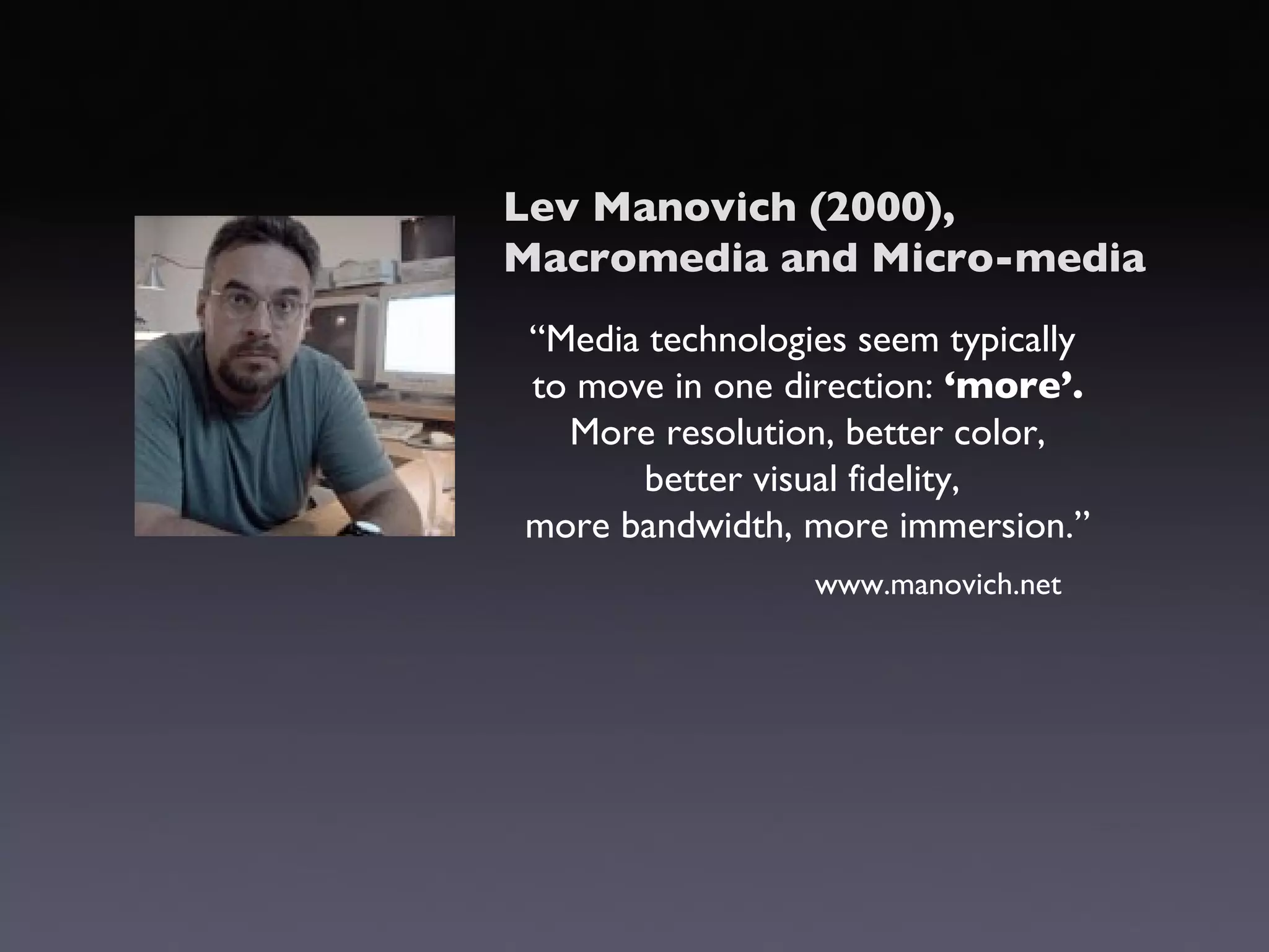 What Is Micromedia? Living and Learning in Microcontent Environments. | PPT