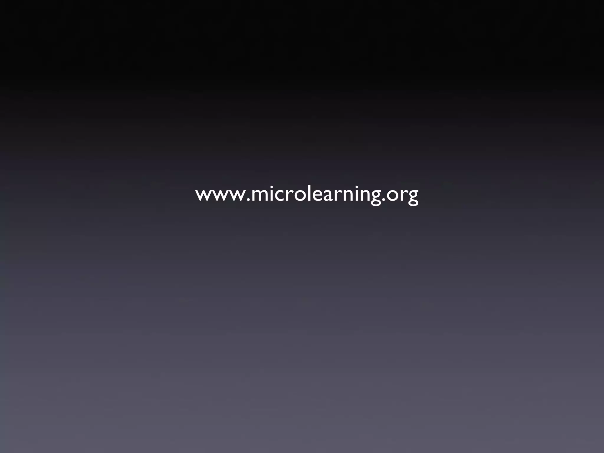What Is Micromedia? Living and Learning in Microcontent Environments. | PPT