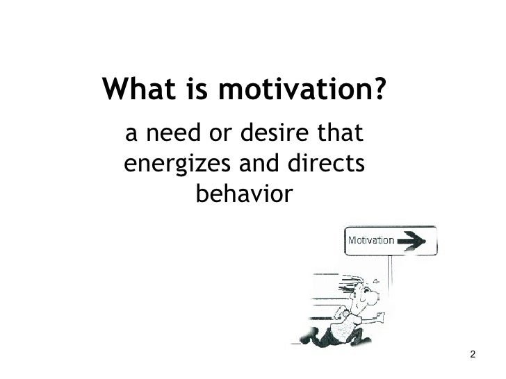 define motivate
