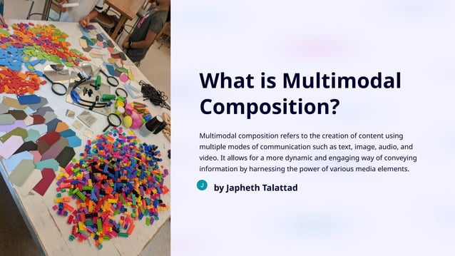 What-is-Multimodal-Composition English10 | PPTX