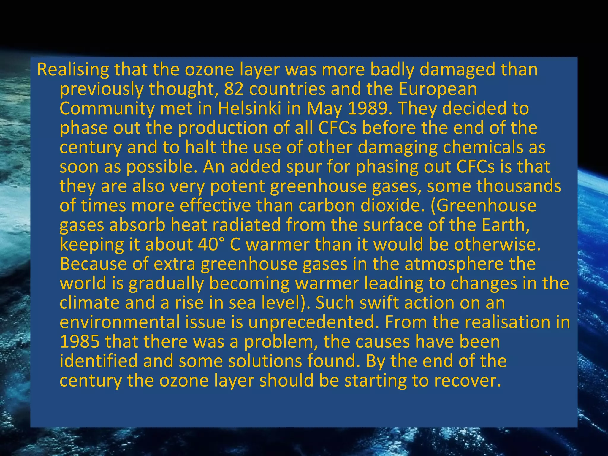 What Is Ozone Layer Destruction | PPT
