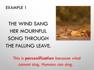 Understanding and Using Personification in Creative Writing | PPT