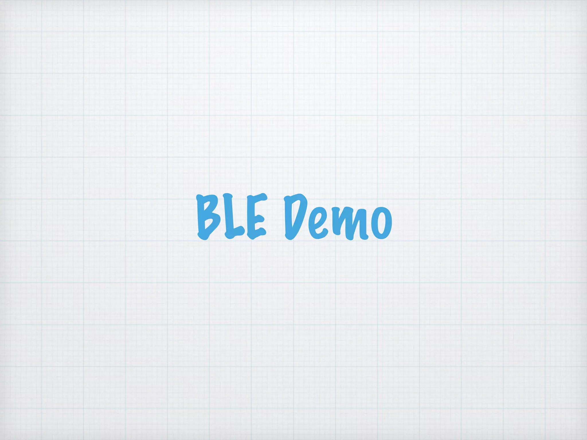 BLE Demo