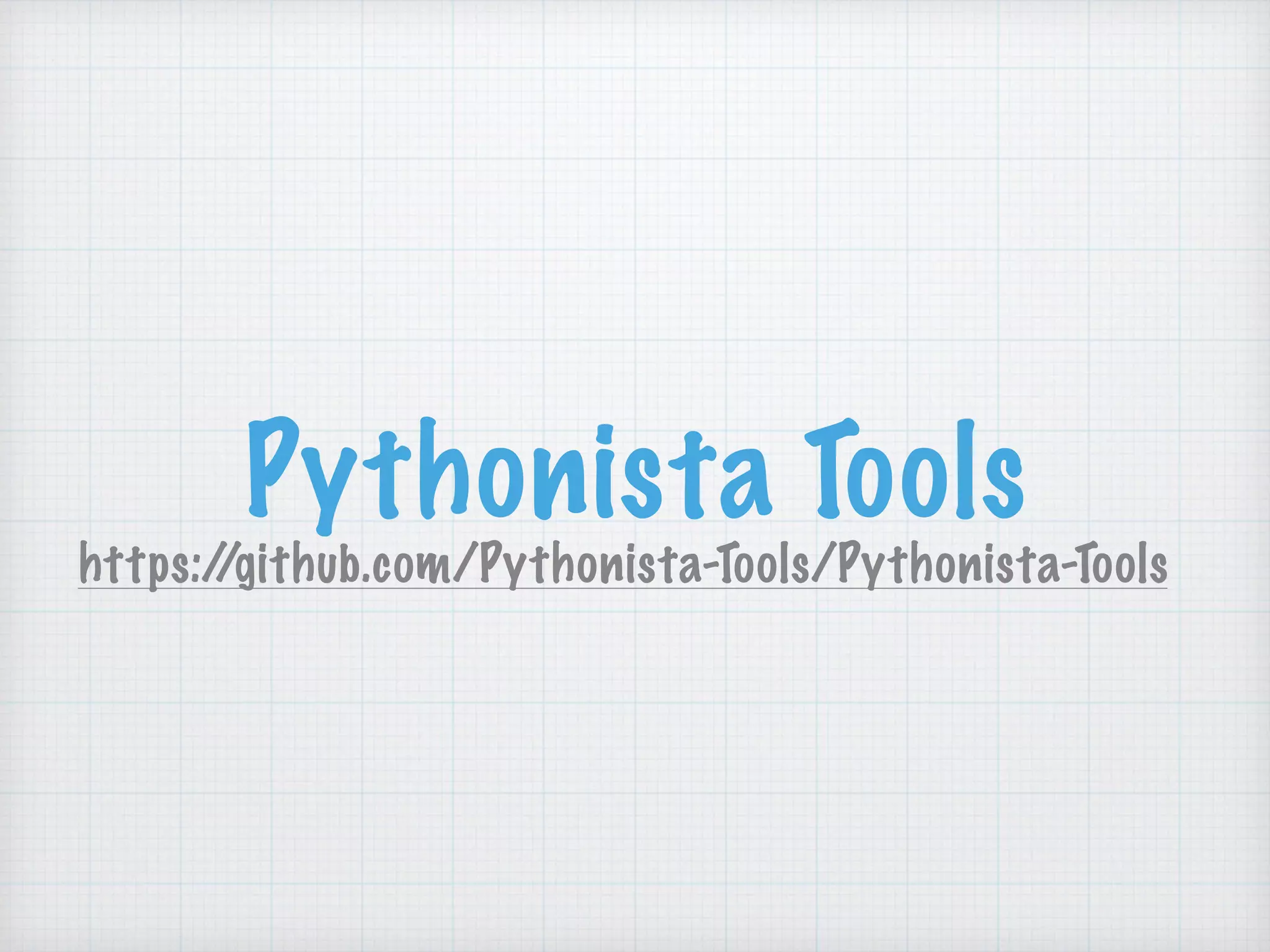 Pythonista Tools
https://github.com/Pythonista-Tools/Pythonista-Tools