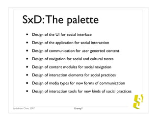 What Is Social Interaction Design? | PDF