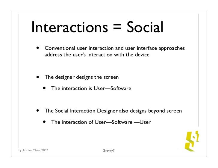 soical interaction soical interaction