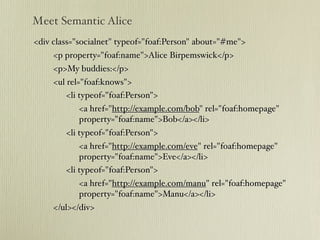 Semantic Web: A web that is not the Web