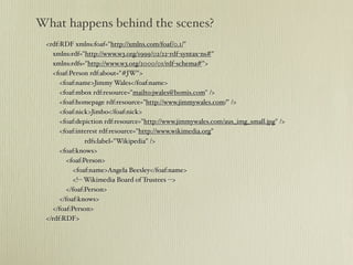 Semantic Web: A web that is not the Web