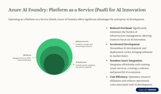 What Is the Azure AI Foundry and Why Does It Matter for Enterprises? | PDF