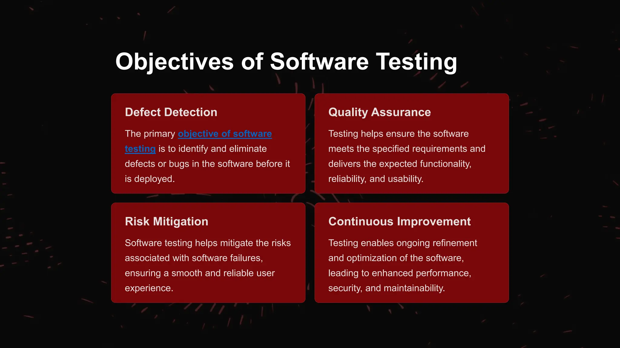 What is the Objective of Software Testing? | PPT