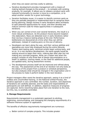 What Is the Rational Unified Process