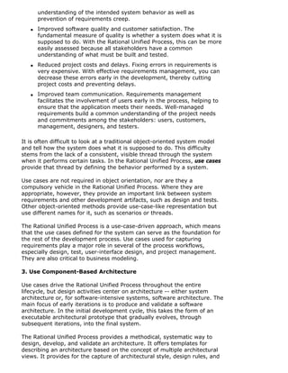 What Is the Rational Unified Process