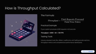 What is throughput in Performance Testing? Practical Guide | PDF