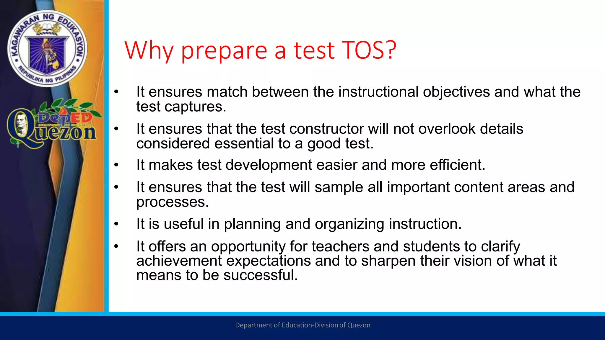 What is tos pptx