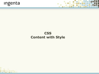 CSS Content with Style 