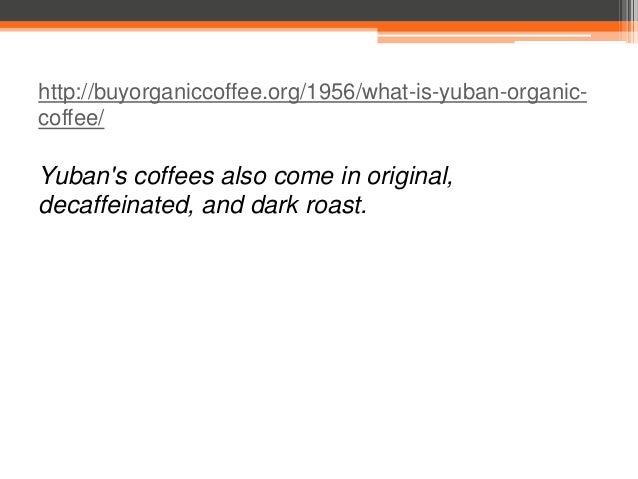A Decaffeinated Coffee With A Name Derived A Decaffeinated Coffee With A Name Derived