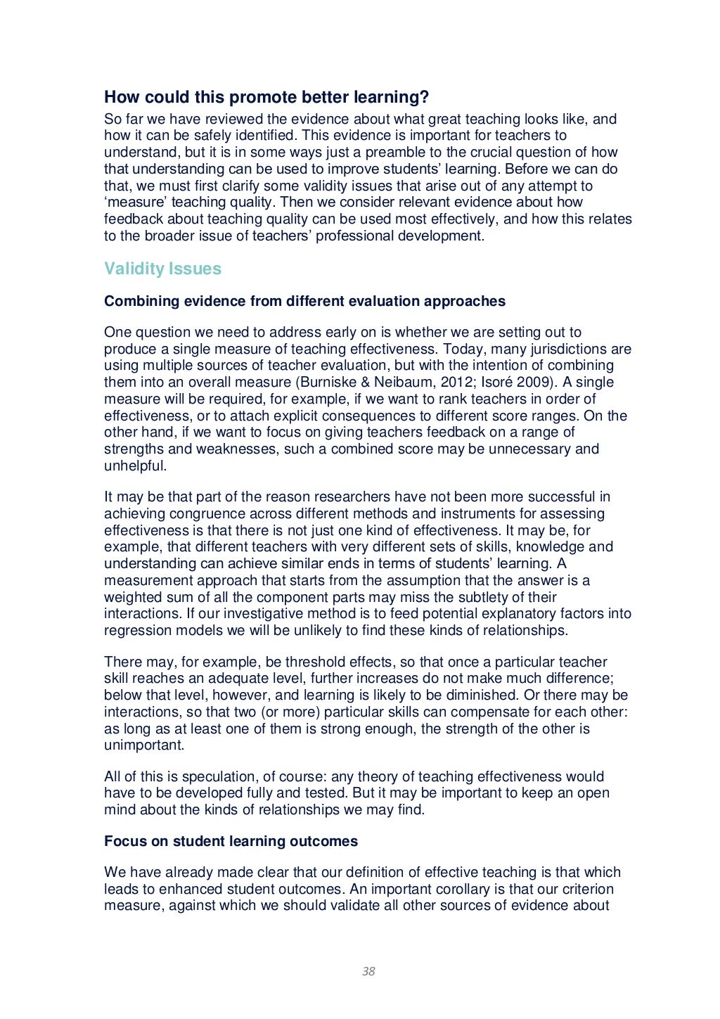 What Makes great teaching What makes great teaching