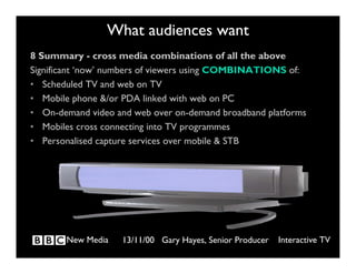 What  New Audiences  Really  Want