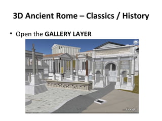 3D Ancient Rome – Classics / History Open the  GALLERY LAYER 