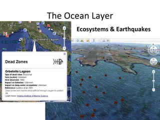 The Ocean Layer Ecosystems & Earthquakes 