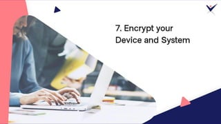 What security measures do we take when working remotely?