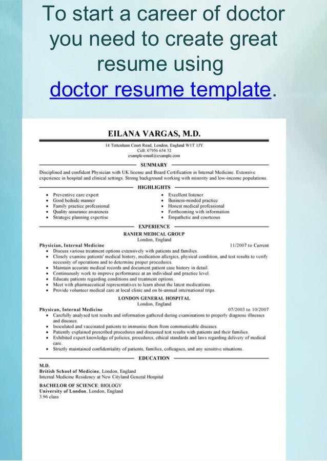 practice resume templates