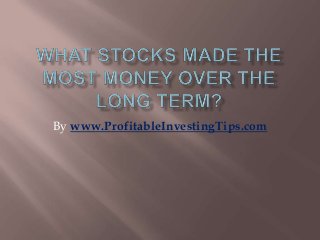 By www.ProfitableInvestingTips.com
 