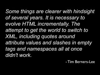 What the heck is HTML 5?