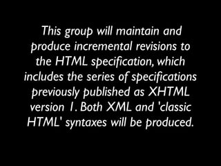 What the heck is HTML 5?