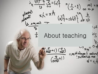 About teaching 