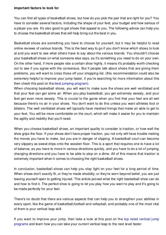 best basketball shoes that help vertical