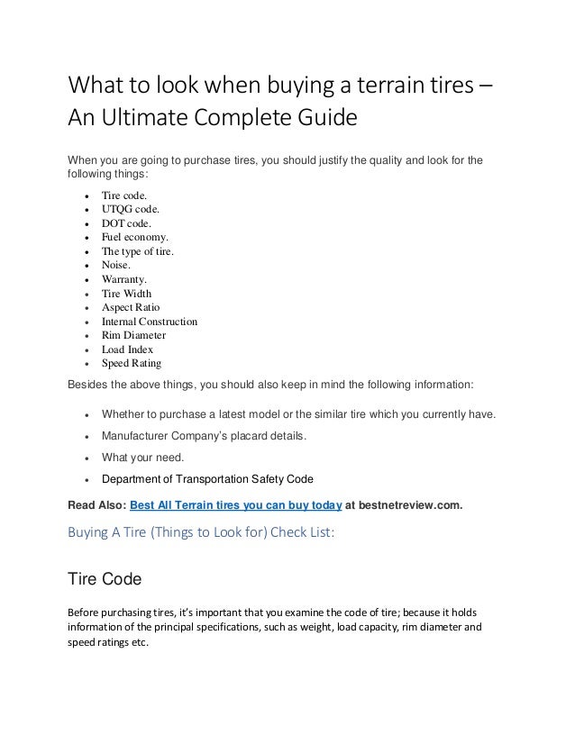 Tire Ratings Guide >> What To Look When Buying A Terrain Tires Ultimate Complete Guide Tire Ratings Guide >> What To Look When Buying A Terrain Tires Ultimate Complete Guide
