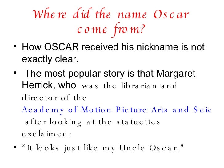 what we need to know about Oscars