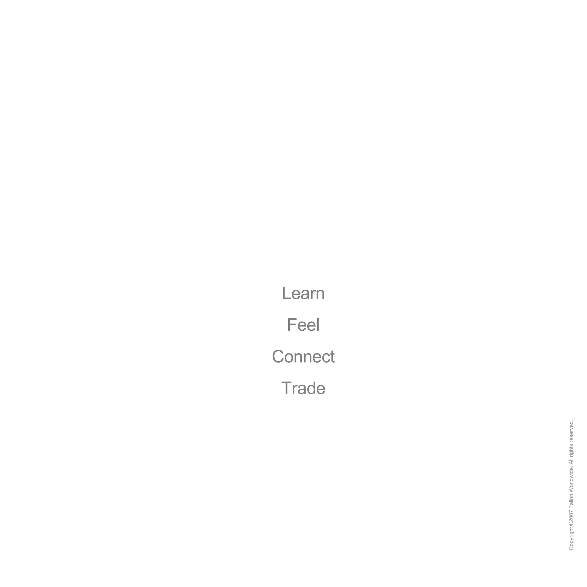 Learn Feel Connect Trade 