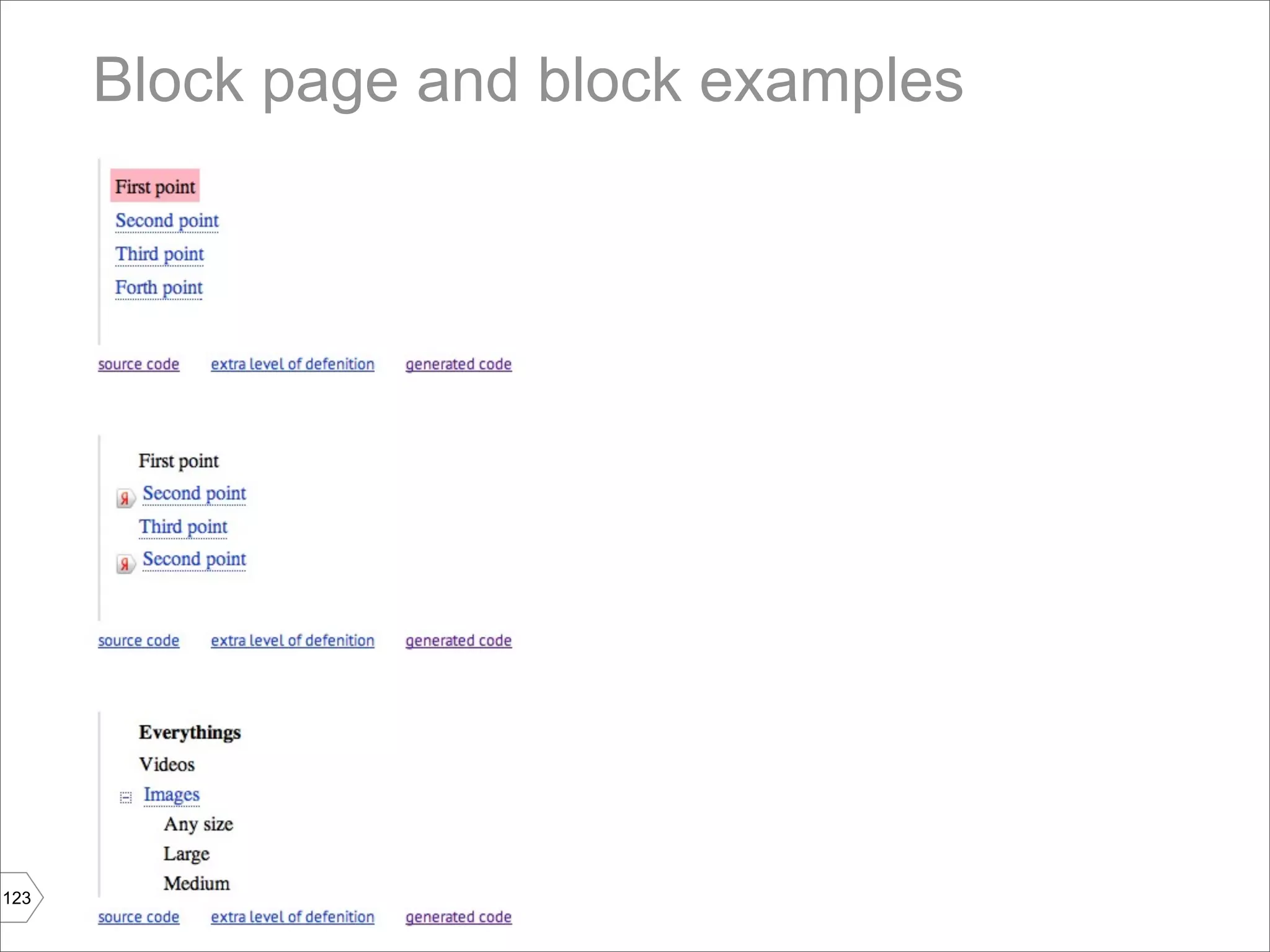 Block page and block examples




123
 